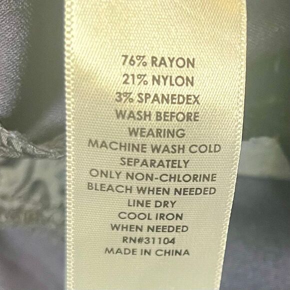 Kim Rogers Petite Navy Blue Pull-On Pants 16P - Picture 5 of 9